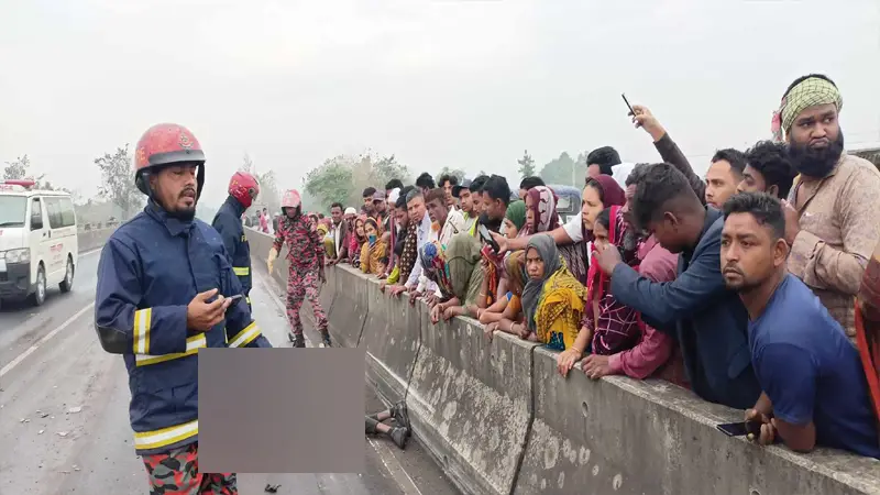 বঙ্গবন্ধু এক্সপ্রেসওয়েতে মোটরসাইকেল দুর্ঘটনায় স্বামী নিহত, আহত স্ত্রী